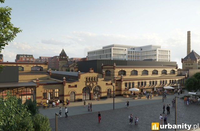 Wizualizacja rewitalizacji kompleksu Stara Rzeźnia, wiz. materiały inwestora