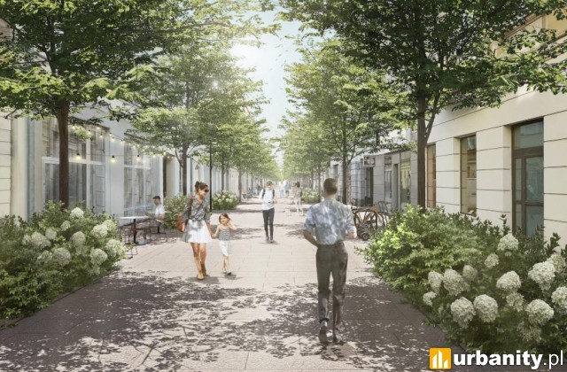 Projekt modernizacji Chmielnej, fot. ZTP Warszawa