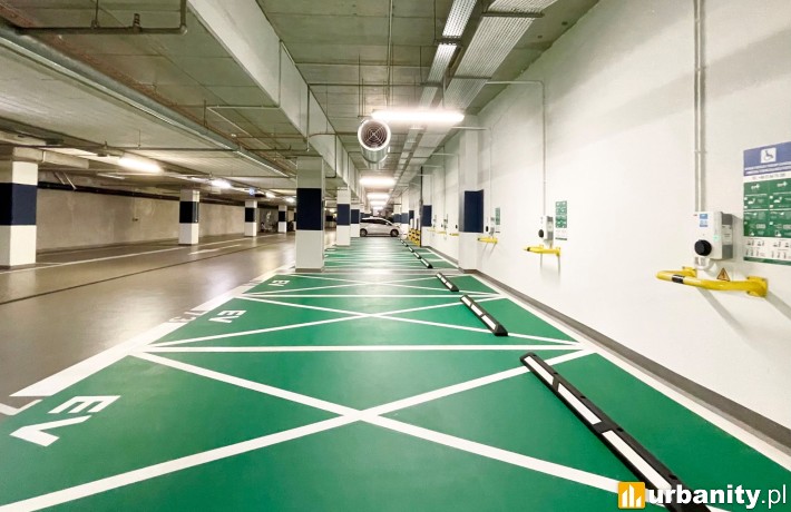 Nowy parking publiczny na terenie Wola Center, fot. materiały prasowe