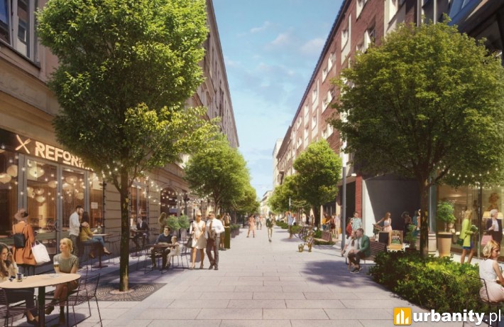 Nowa Chmielna w Warszawie - projekt