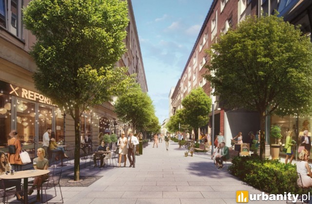 Nowa Chmielna w Warszawie - projekt