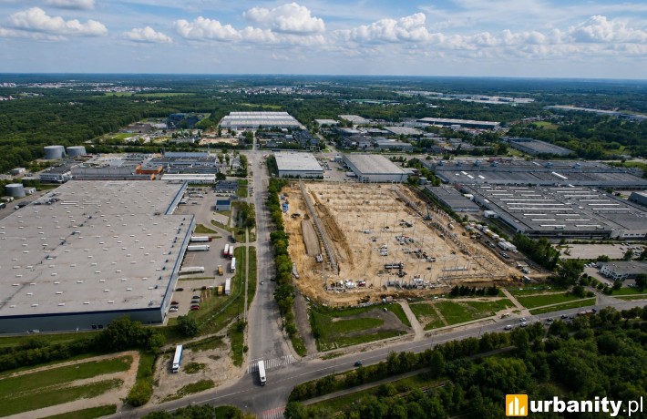 City Logistics V w Łodzi - ruszyła budowa, fot. materiały inwestora
