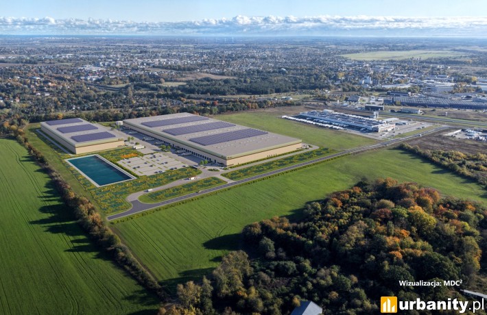 Jet Industrial Park Gdańsk, wizualizacja, wiz. materiały inwestora