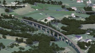 Estakady do 35 metrów wysokości. 1,9 miliarda złotych na budowę strategicznego odcinka kolei