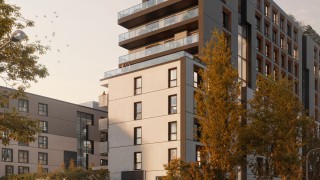 Gotowy VI etap osiedla Modern Mokotów, wizualizacja, wiz. materiały dewelopera