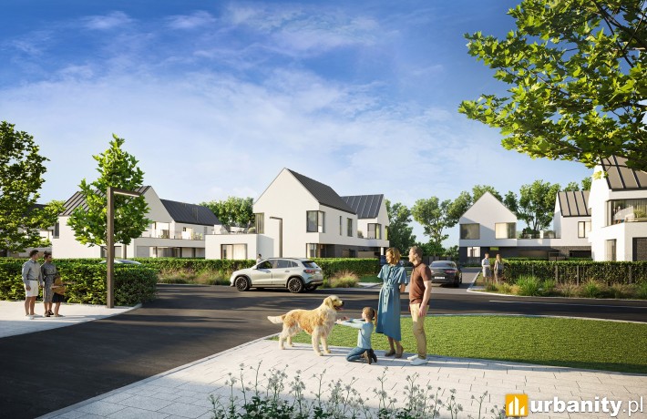 Wizualizacja osiedla Neo Natolin w Warszawie, fot. materiały dewelopera