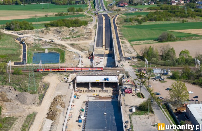 Skomplikowana operacja na budowie obwodnicy Oświęcimia, fot. GDDKiA