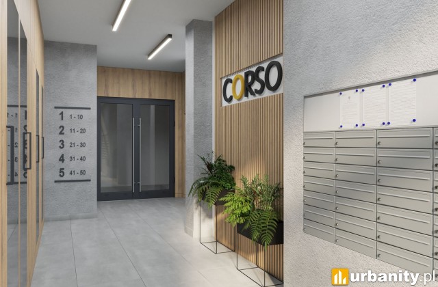 Wizualizacja Osiedla Corso w Łodzi, fot. materiały dewelopera