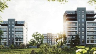 Planowane osiedle przy Kombajnistów w Sosnowcu, wiz. materiały dewelopera