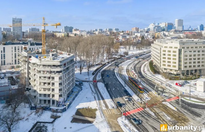 Budowa inwestycji PianoForte na Mokotowie, fot. BPI Real Estate