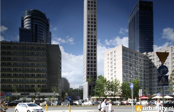 Tak wyglądać miał wieżowiec PIN Tower przy Mariańskiej 105