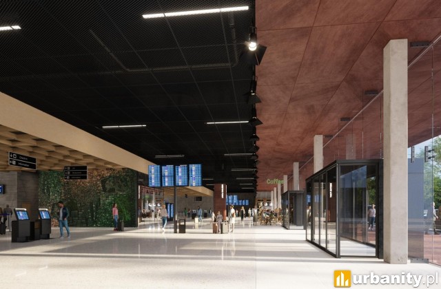 Projekt inwestycji na terenie portu lotniczego w Szczecinie, wiz. DEDECO Biuro Architektoniczne