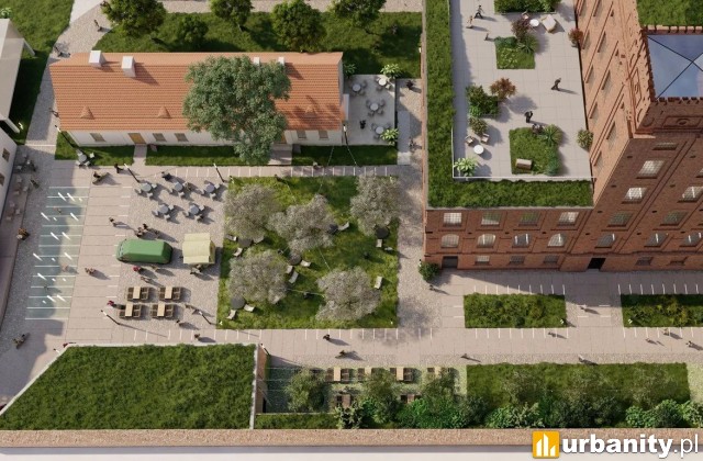 Wizualizacja kompleksu Przędzalniana 71 w Łodzi, fot. materiały inwestora