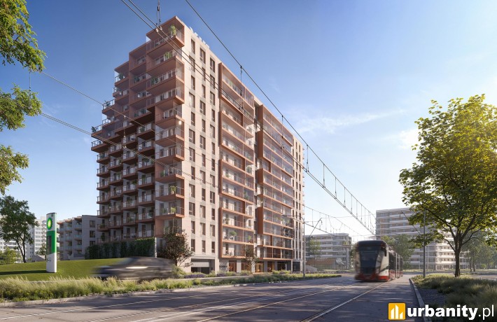 Rakoczego 17 w Gdańsku, wiz. materiały dewelopera
