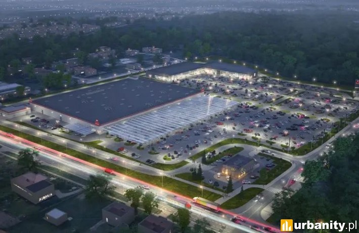 SHOPP.CITY Długołęka - wizualizacja, materiały prasowe