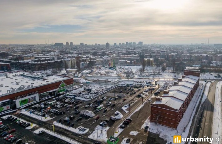 Tak obecnie wygląda budowa stacji łódź Polesie, fot. LODZ.PL