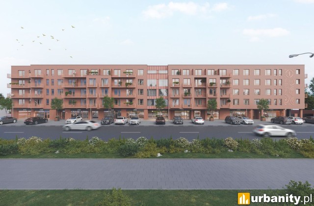 Projekt inwestycji mieszkaniowej przy Wróblewskiego 1, wiz. materiały dewelopera