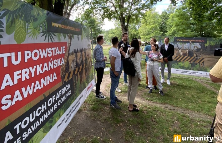 W Łodzi powstaje afrykańska sawanna, fot. Strabag