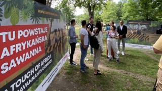 W Łodzi powstaje afrykańska sawanna, fot. Strabag