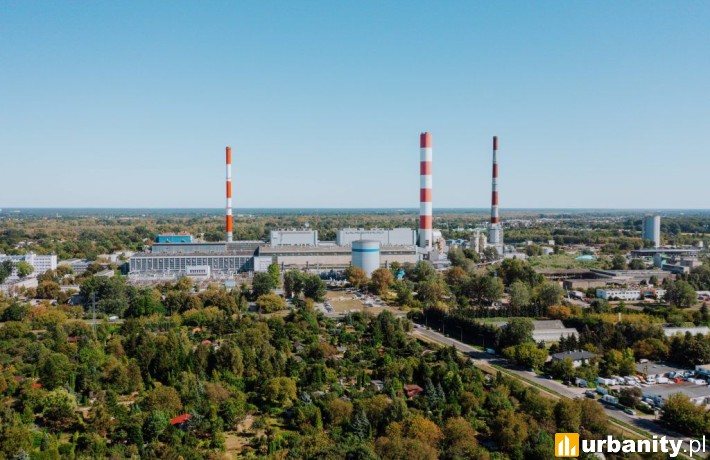 Wyburzą 200-metrowy komin na terenie elektrociepłowni Siekierki, fot. Orlen Termika