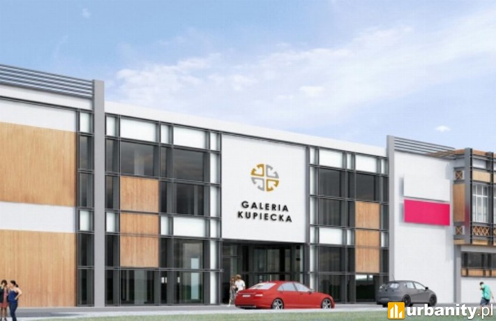 Wizualizacja Galerii Kupieckiej w Otwocku