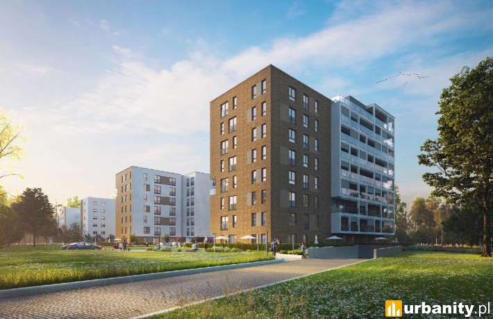 Wizualizacja osiedla Haven House w Warszawie