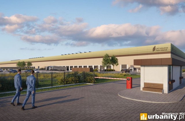 Jet Industrial Park Gdańsk, wizualizacja, wiz. materiały inwestora