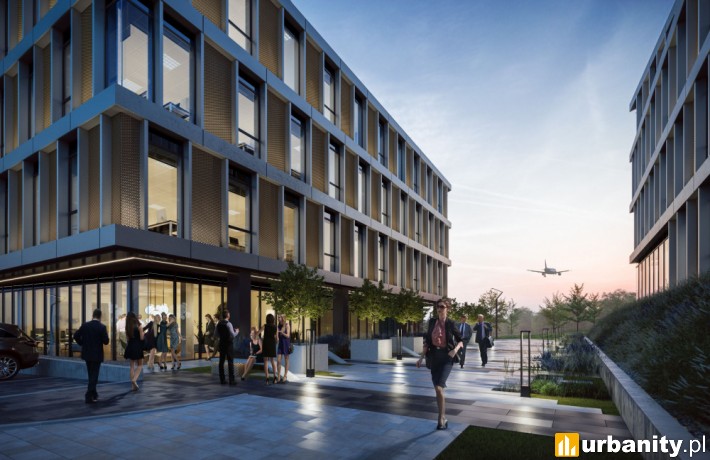 Matarnia Office Park w Gdańsku - wizualizacja
