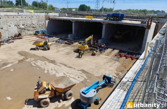 Skomplikowana operacja na budowie obwodnicy Oświęcimia, fot. GDDKiA