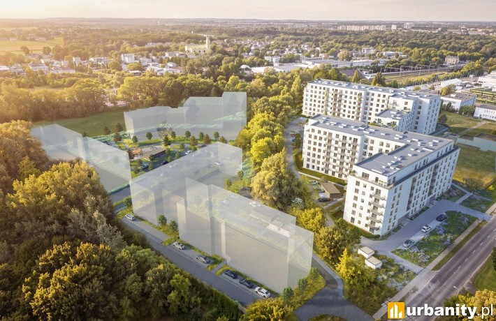 Projekt Osiedla Kolektyw w Poznaniu, wiz. materiały dewelopera