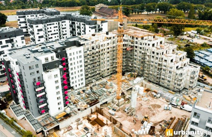 Stan realizacji osiedla na lipiec 2019 roku.