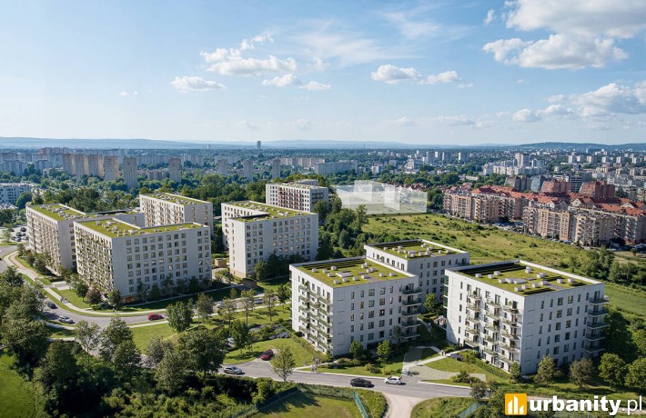 Przystanek Prądnik - pierwszy etap inwestycji, wiz. materiały dewelopera