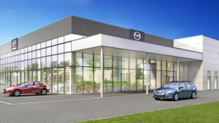 Rośnie nowy salon Mazdy pod Wrocławiem