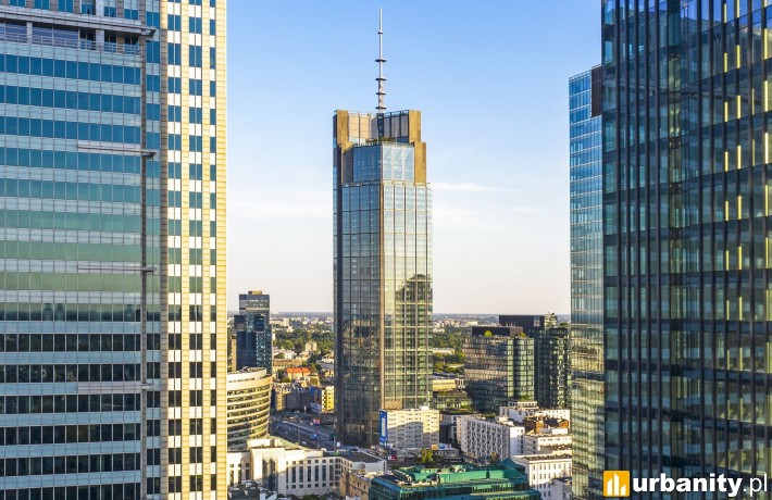 310-metrowy wieżowiec Varso Tower w centrum Warszawy, fot. HB Reavis