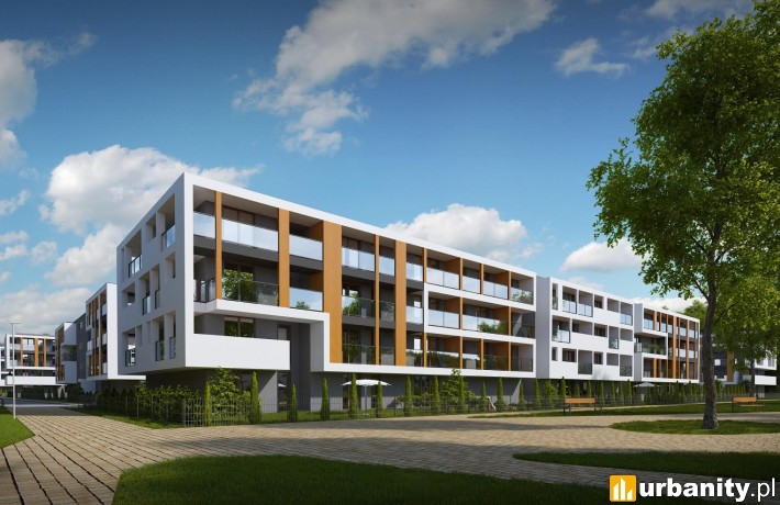 II etap Wielicka Garden w Krakowie - wizualizacja