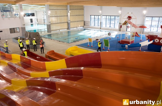 Gotowy aquapark Miodolanka w Płocku, fot. Warbud