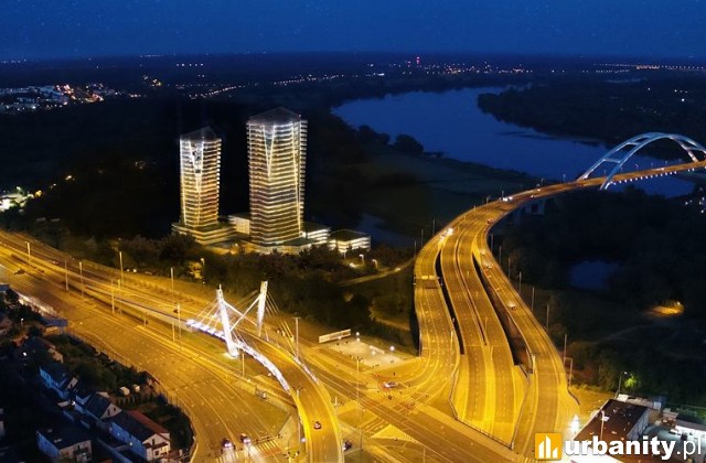 Projekt inwestycji Calor w Toruniu, wiz. materiały inwestora