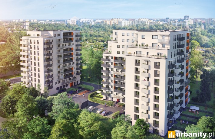 Chociebuska 11 - widok z lotu ptaka