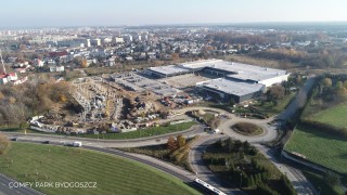 Comfy Park Bydgoszcz, budowa inwestycji, fot. mat. prasowe