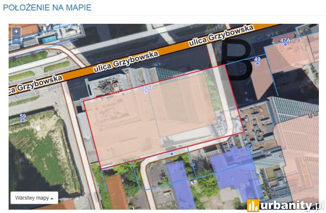 Jest wniosek o pozwolenie na rozbiórkę biurowca, fot. gunb.gov.pl