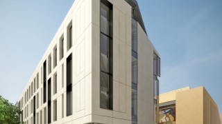 Budowa kompleksu Kosmos Art & Business Center na półmetku