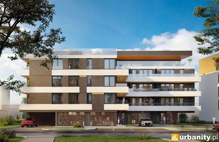 Linde Residence II na Starych Bielanach w Warszawie, wiz. materiały dewelopera