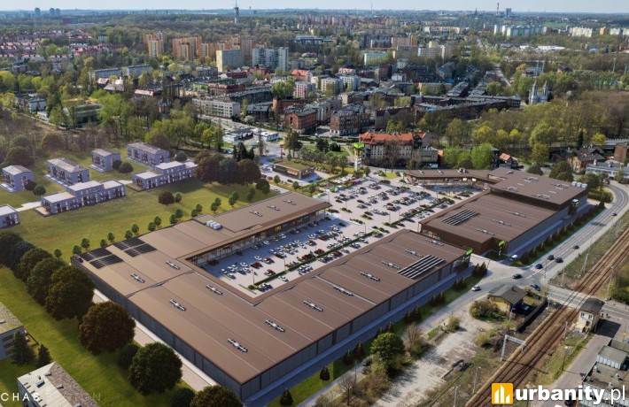 Na terenie dawnej huty na Śląsku powstaje duży park handlowy. Coraz dłuższa lista najemców