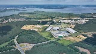 Projekt Park Szczecin Trzebusz, wizualizacja, wiz. materiały inwestora