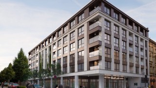 Ruszyła budowa luksusowego apartamentowca w centrum Łodzi. Na elewacji powstanie wodospad