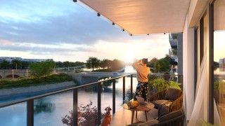 Nowy projekt waterfront we Wrocławiu. Rusza sprzedaż mieszkań z widokiem na Odrę