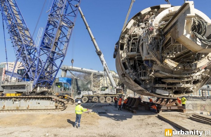 Tarcza Faustyna , fot. Brylowski mat. tunel-laczypolske.pl