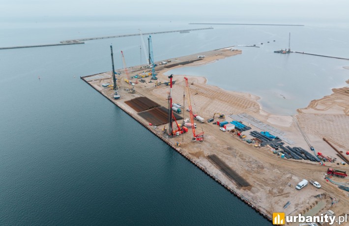 Terminal T5 w Porcie Gdańsk, fot. Soletanche