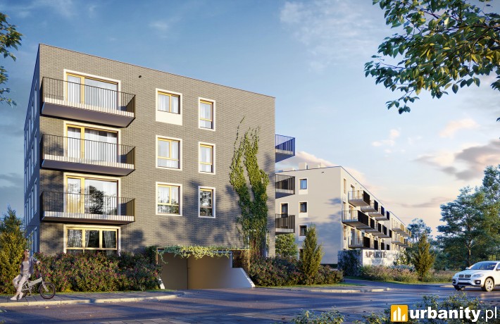 Aparté Mokotów w Warszawie - wizualizacja