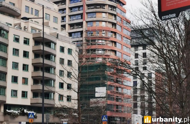 Apartamentowiec Flare, budowa, fot. Piotr L.